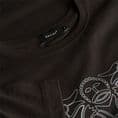 Tiw the Anglo-Saxon God - black t-shirt with Senlak branding on sleeve